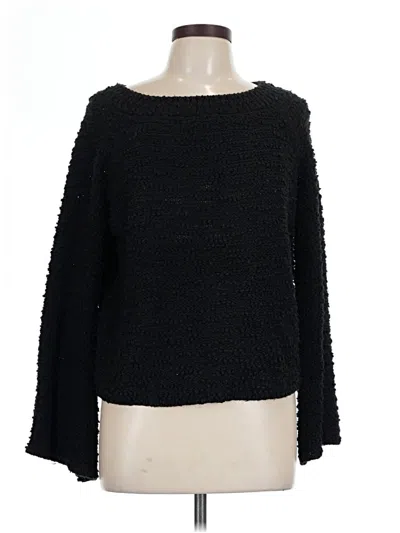 Pre-owned Billabong Pullover Sweater In Black