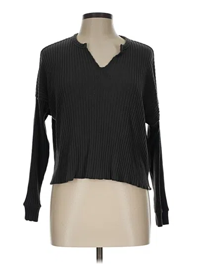 Pre-owned Billabong Pullover Sweater In Black