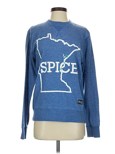 Pre-owned Billabong Pullover Sweater In Blue