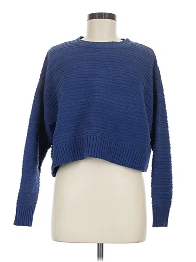 Pre-owned Billabong Pullover Sweater In Blue