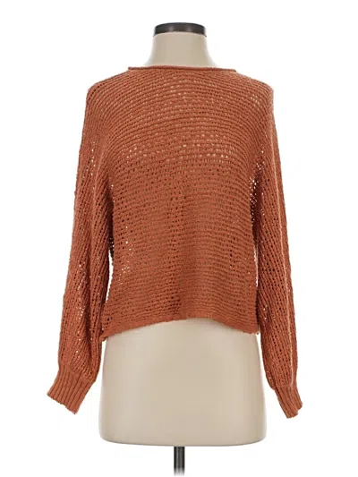 Pre-owned Billabong Pullover Sweater In Brown