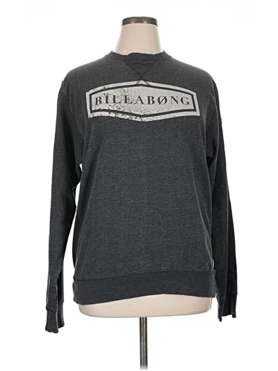Pre-owned Billabong Pullover Sweater In Gray