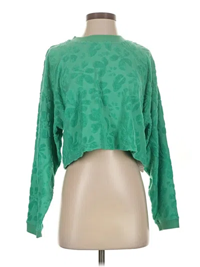 Pre-owned Billabong Pullover Sweater In Green