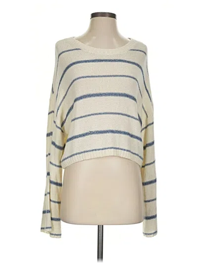 Pre-owned Billabong Pullover Sweater In Ivory