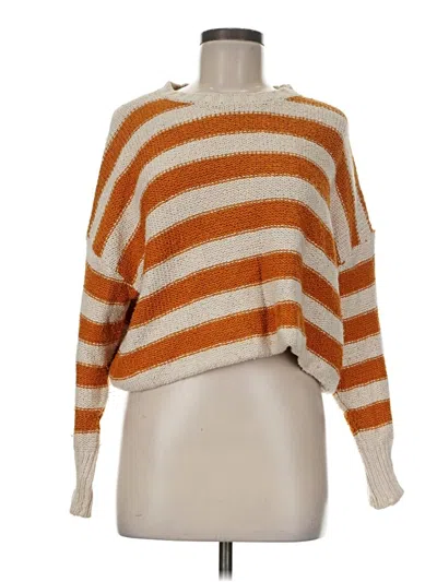 Pre-owned Billabong Pullover Sweater In Orange