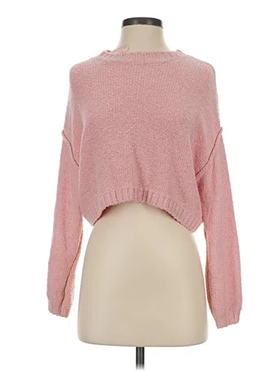 Pre-owned Billabong Pullover Sweater In Pink