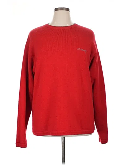 Pre-owned Billabong Pullover Sweater In Red