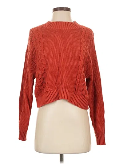 Pre-owned Billabong Pullover Sweater In Red