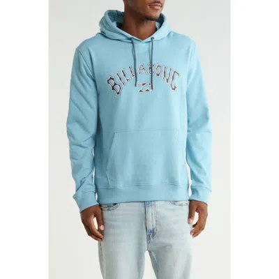 Billabong Punk Graphic Hoodie In Blue