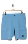 Billabong Quinn Hybrid Shorts In Blue