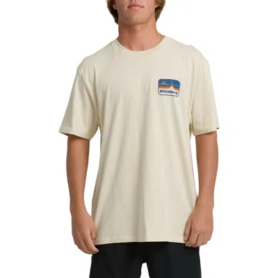 Billabong Range Organic Cotton Graphic T-shirt In Neutral