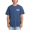 Billabong Reverse Premium Graphic T-shirt In Blue