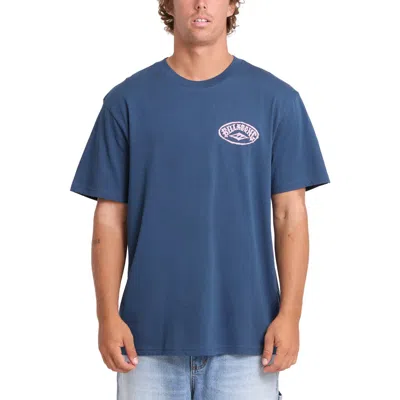 Billabong Reverse Premium Graphic T-shirt In Blue
