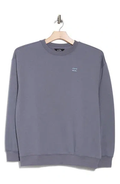Billabong Rhodes Crewneck Sweatshirt In Gray