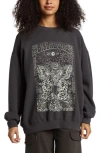 Billabong Ride In Cotton Blend Graphic Sweatshirt