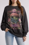 Billabong Ride In Cotton Blend Graphic Sweatshirt