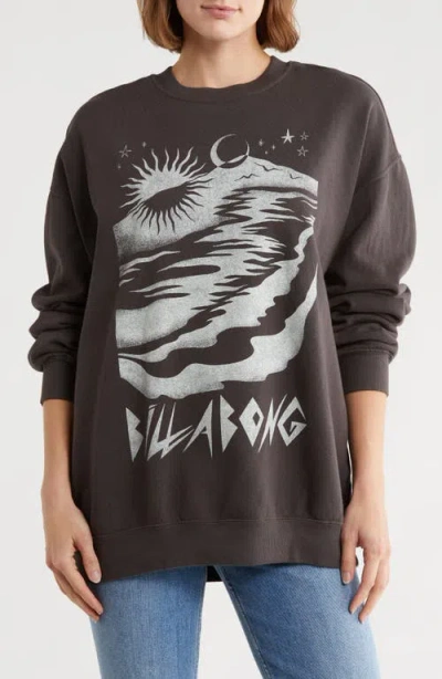 BILLABONG BILLABONG RIDE IN COTTON BLEND GRAPHIC SWEATSHIRT