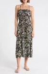 Billabong Riptide Midi Dress In Black