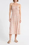 Billabong Riptide Midi Dress In White