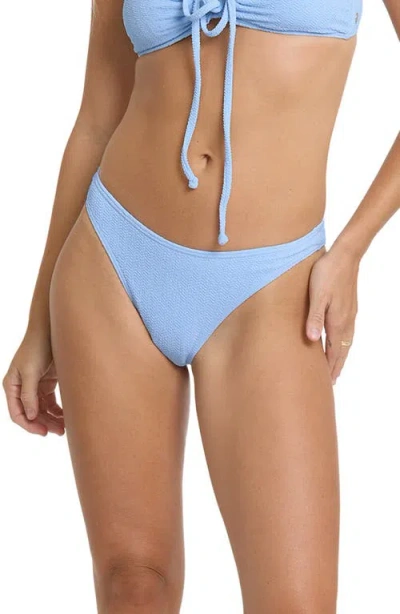 Billabong Rising Tide Skimpy Hike Bikini Bottoms In Blue