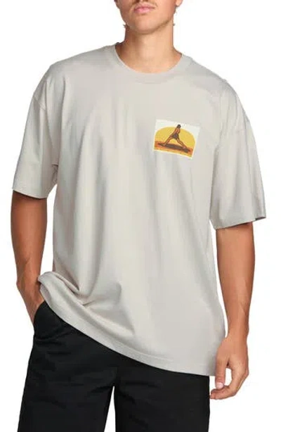 Billabong Ritual Oversize Graphic T-shirt In Gray