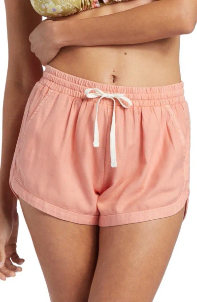 Billabong 'road Trippin' Shorts In Sweet Peach