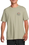 Billabong Rockies A/div Short Sleeve Graphic T-shirt In Green