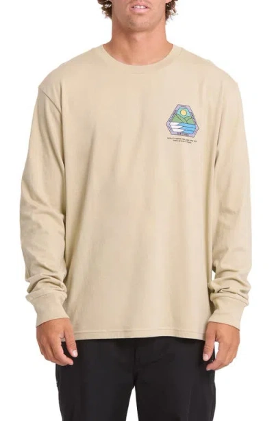 Billabong Rockies Premium Long Sleeve T-shirt In Neutral