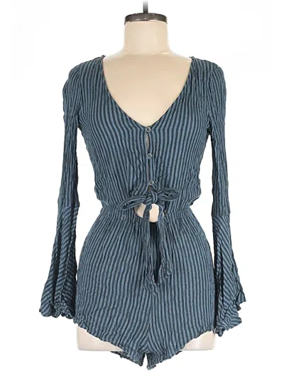 Pre-owned Billabong Romper In Blue