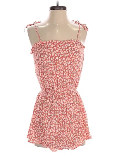 Pre-owned Billabong Romper In Red