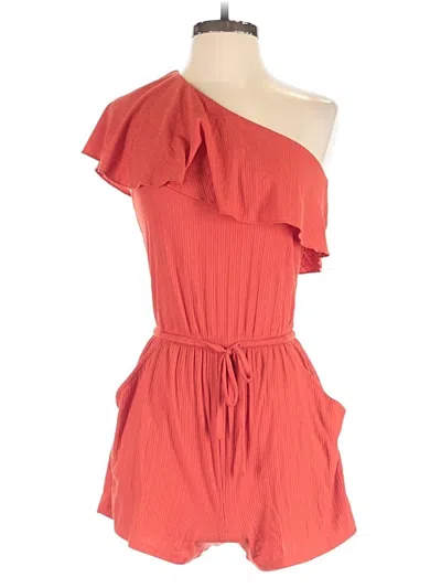 Pre-owned Billabong Romper In Red