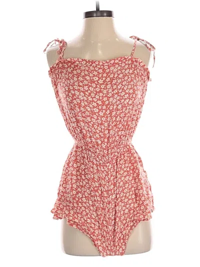 Pre-owned Billabong Romper In Red