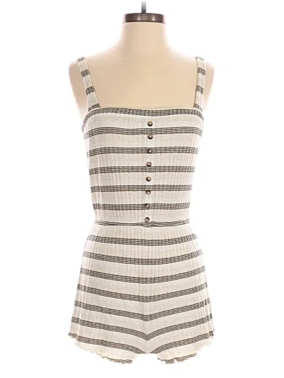 Pre-owned Billabong Romper In White