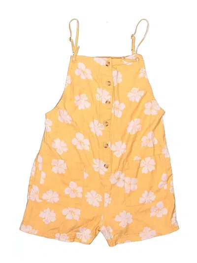 Pre-owned Billabong Kids' Romper In Yellow