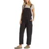 Billabong Sand Canyon Relaxed Fit Overalls In Black Sands