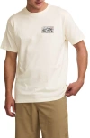 Billabong Scenic Arch Adventure Division Organic Cotton Graphic T-shirt In Off White