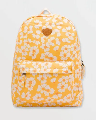 Billabong Schools Out Backpack In Golden Peach In Multi