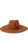 Billabong Sea Mist Straw Hat In Brick In Red