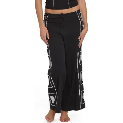 Billabong Sea Side Dream Drawstring Pants In Black