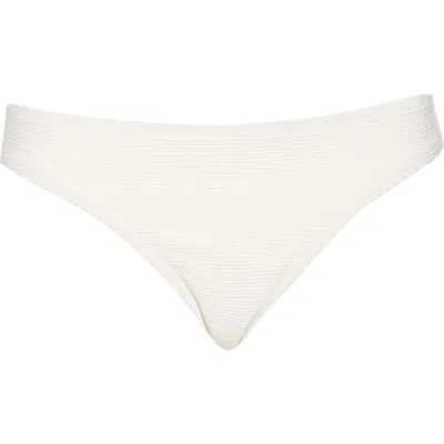 Billabong Sea Through Me Tan Lines Lowrider Bikini Bottoms In Salt Crystal