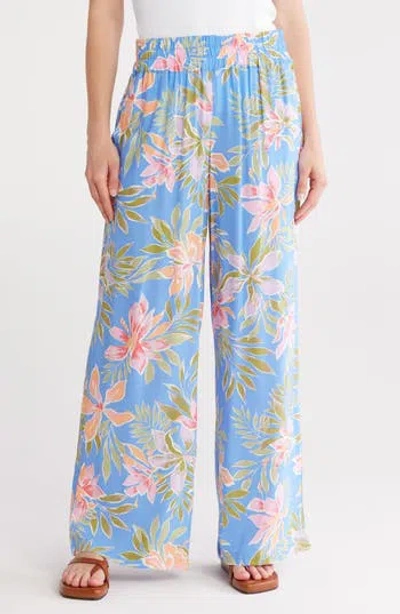 Billabong Seaside Beach Pants In Blue