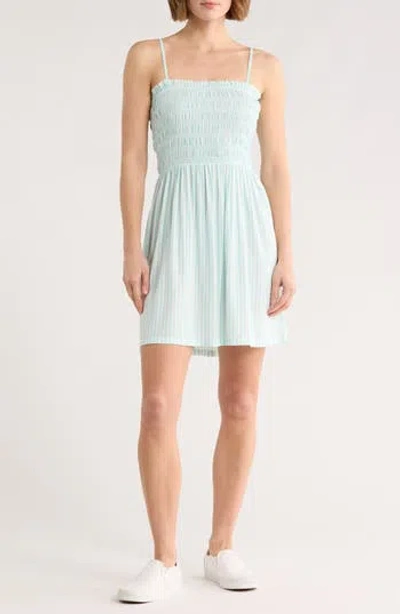 Billabong Seaside Breeze Minidress In Gray