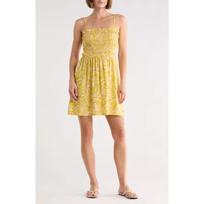 Billabong Seaside Breeze Minidress In Green
