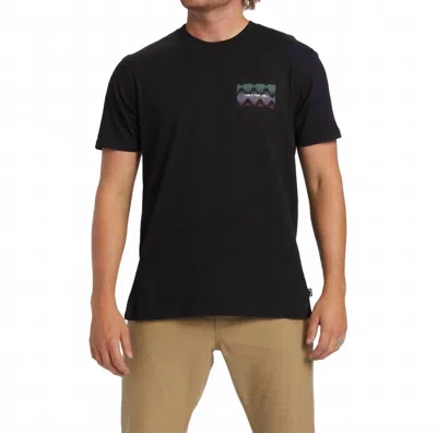 Billabong Segment Short Sleeve Tee In Black