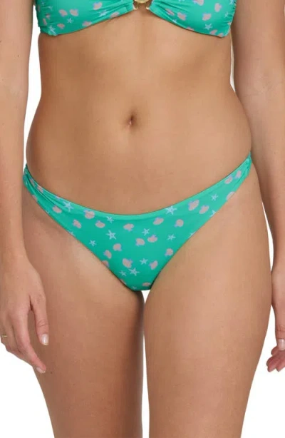Billabong Ship Wrecked Tanga Bikini Bottoms In Multi