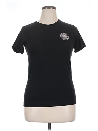 Pre-owned Billabong Short Sleeve T-shirt In Black