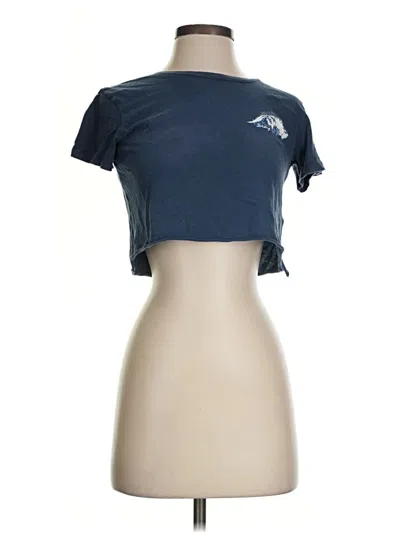 Pre-owned Billabong Short Sleeve T-shirt In Blue