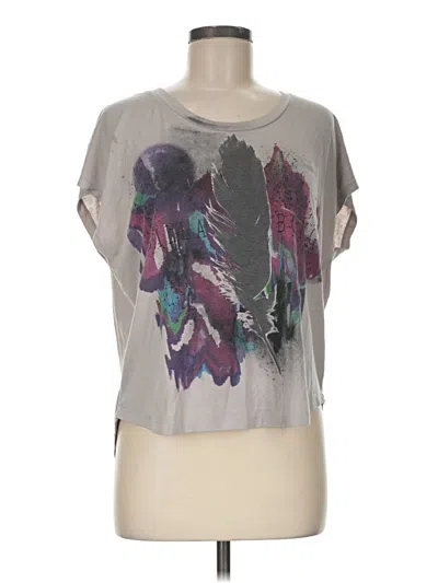 Pre-owned Billabong Short Sleeve T-shirt In Gray