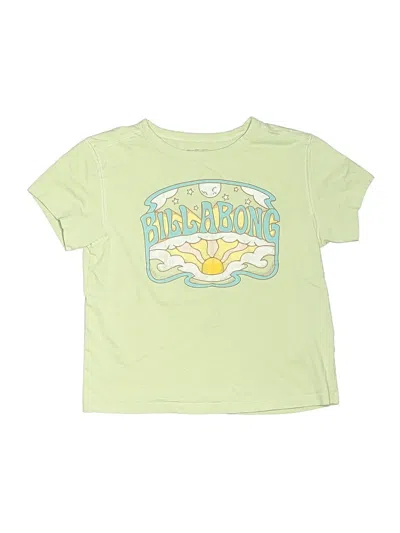 Pre-owned Billabong Kids' Short Sleeve T-shirt In Green
