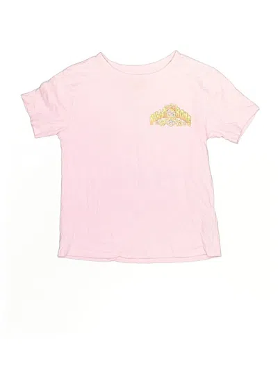 Pre-owned Billabong Kids' Short Sleeve T-shirt In Pink